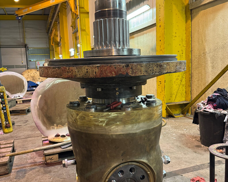 Overhaul of 'Kawasaki' propeller shaft