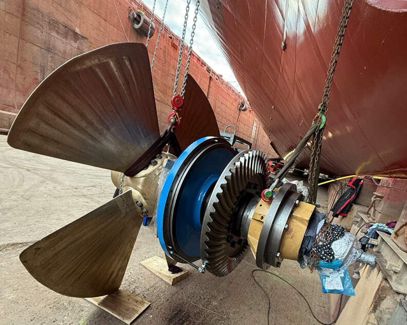 Plug & Play propeller shaft